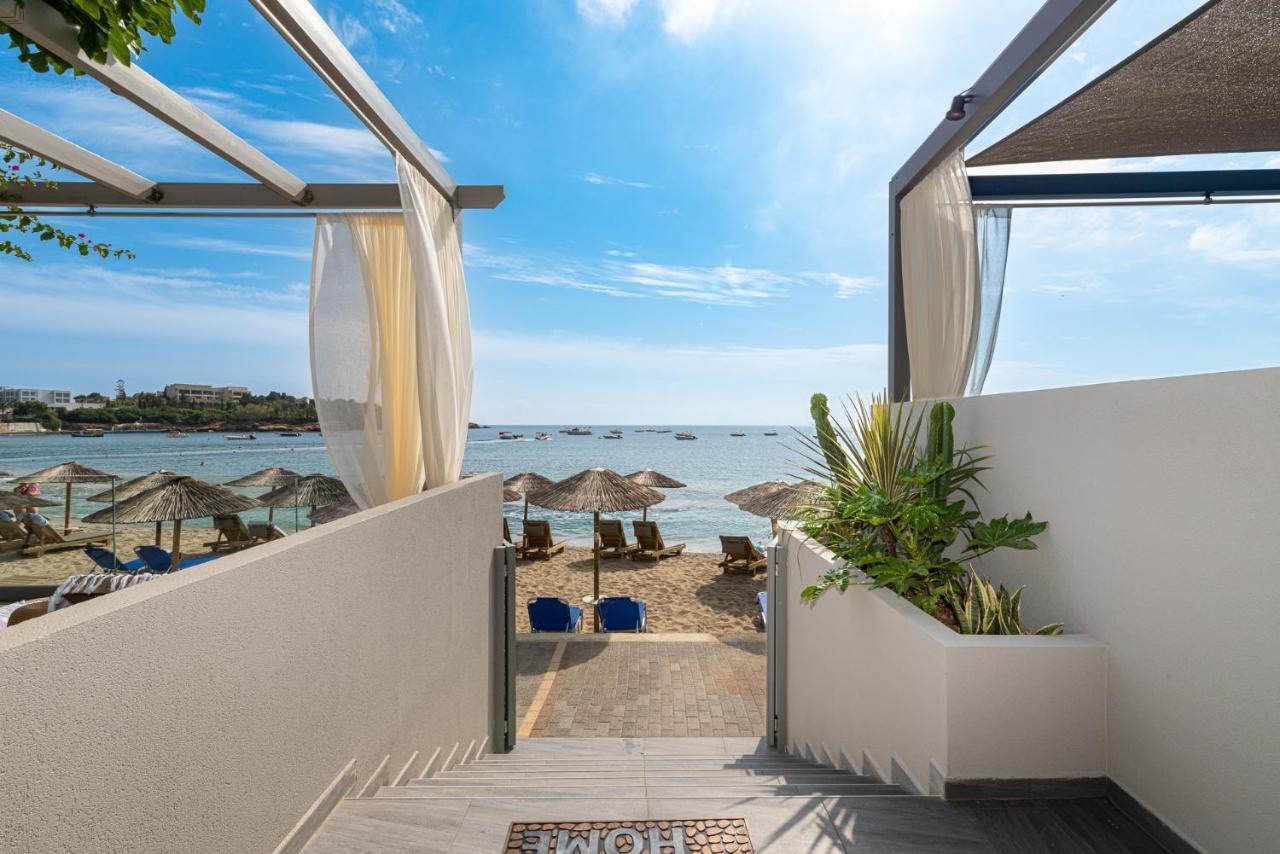 Buganvilla-Sea Front Villas Agia Pelagia  Exterior foto